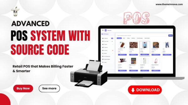 Advanced POS system with source code