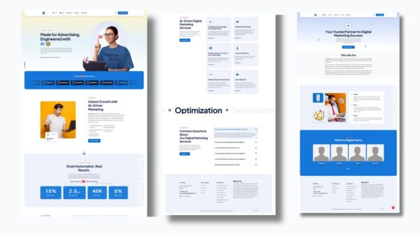 Digital Agency Website Template