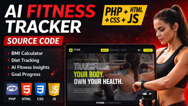 FitZone – AI Fitness Tracker Dashboard