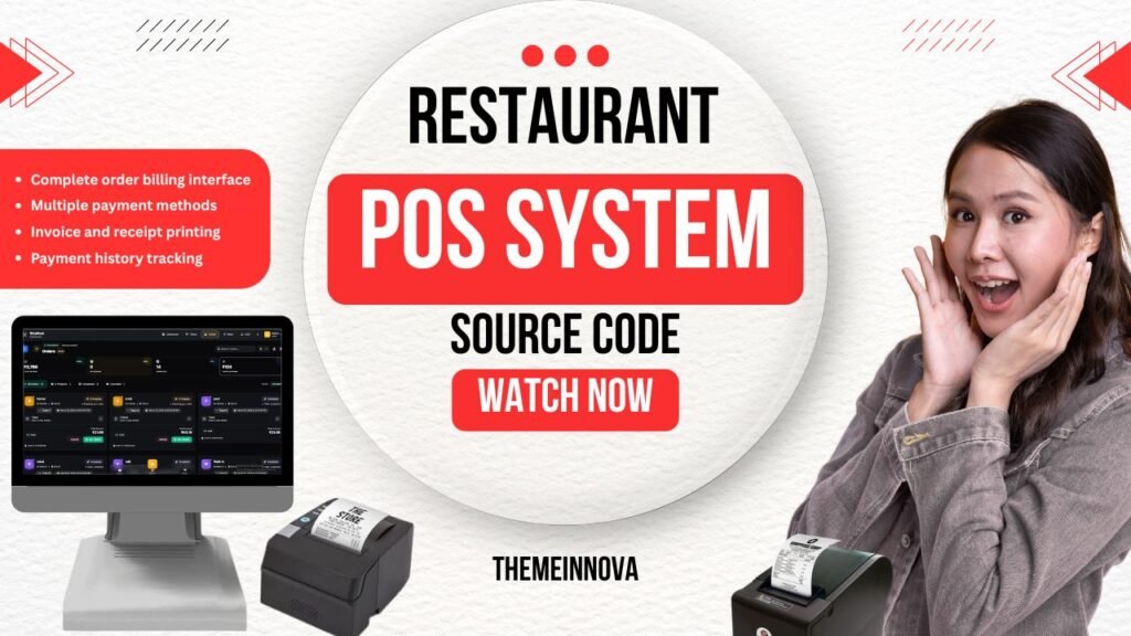 Restaurant POS System Source Code – MERN Stack