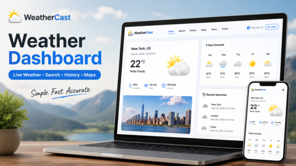 PHP Weather Dashboard Script with Admin Panel